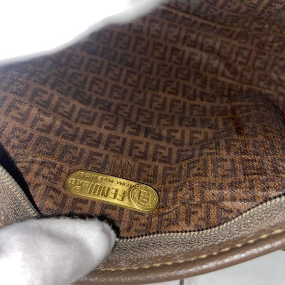 Rare Authentic FENDI Zucchino Vintage Mini Sling/Crossbody Bag - Picture 7 of 16
